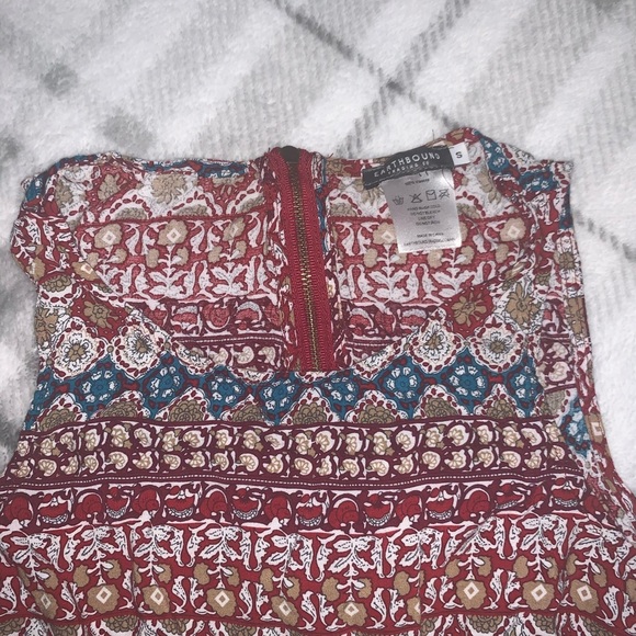 Earthbound boho cropped tank - Picture 4 of 4